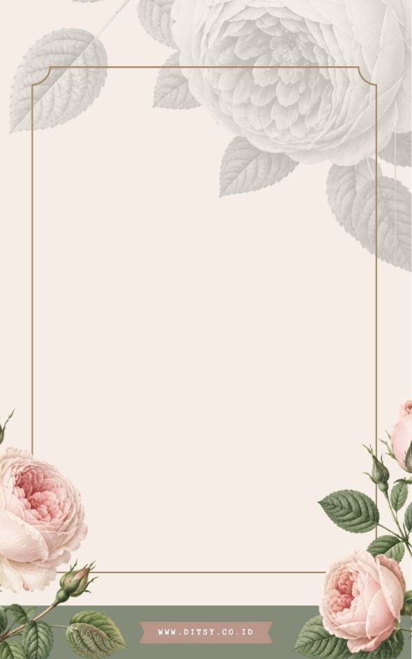 Gathering Ditsy ke-5 Floral Canvas